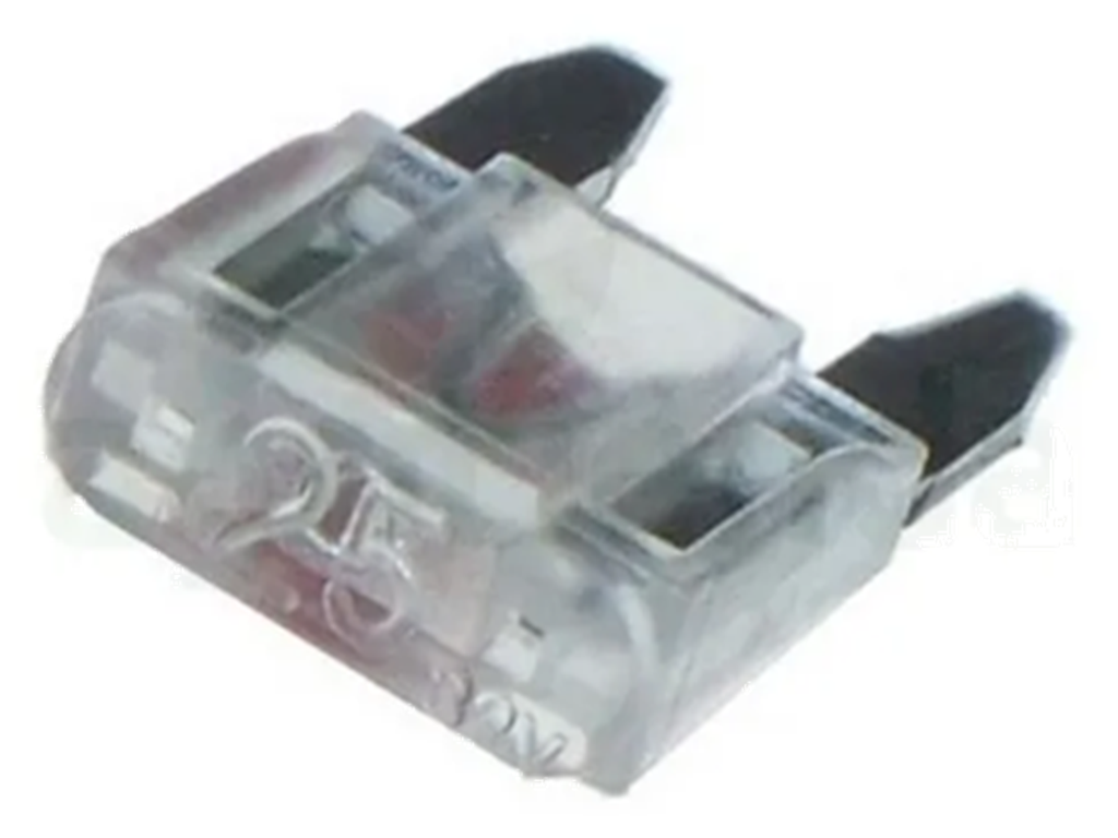 FUSIBLE ENCHUFE MINI 25 AMPERES