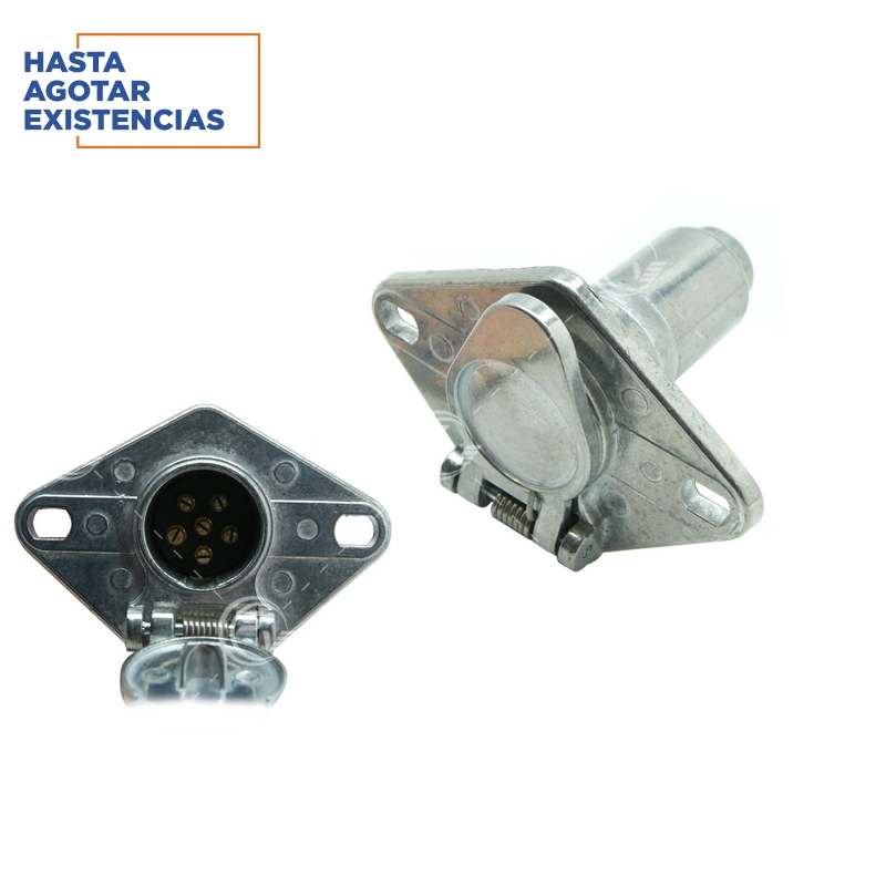 CONECTOR HEMBRA 6 VIAS CHICO