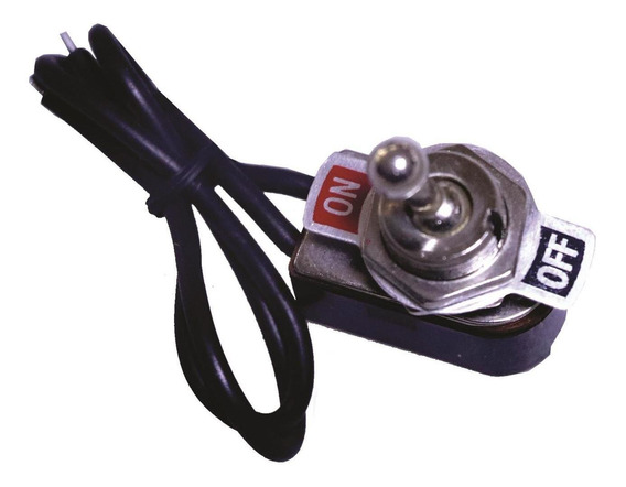 SWITCH UNIVERSAL COLA DE RATA 1 PASO PLASTICO