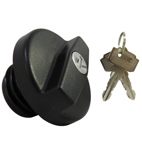 TAPON GASOLINA UNIVERSAL C/LLAVE NEGRO