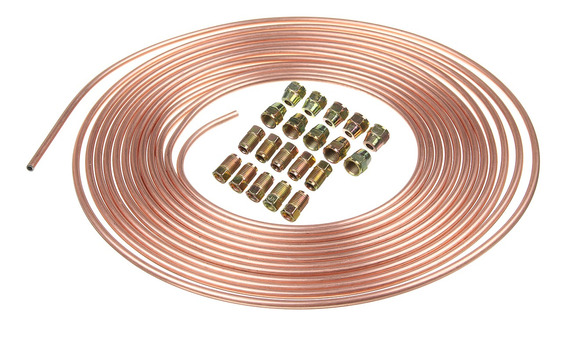 TUBO DE COBRE PARA FRENO 3/16