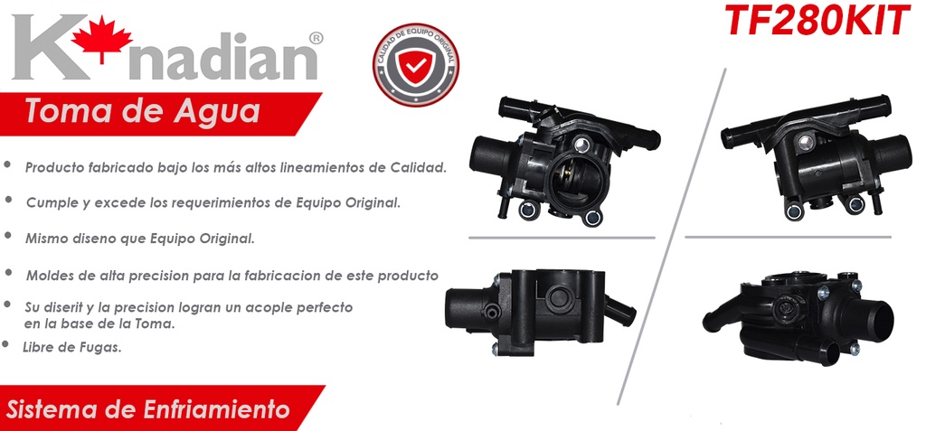 TOMA AGUA FD FOCUS 00-06 2.0  BULBO