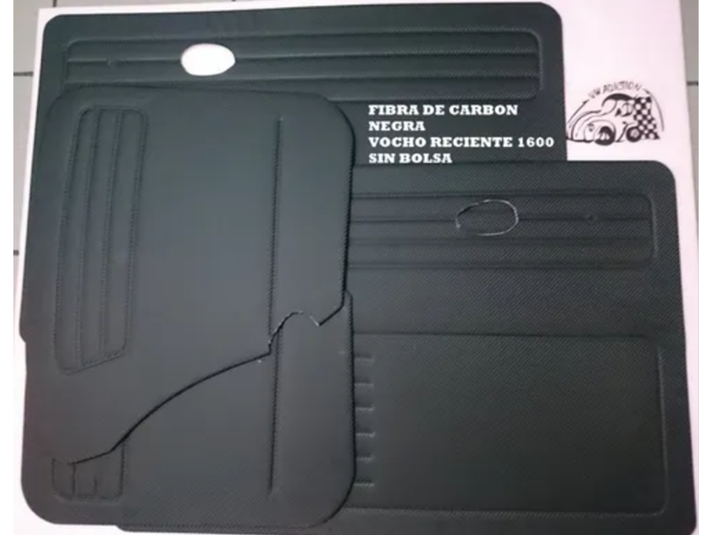TAPA PUERTA VW SEDAN NEGRA
