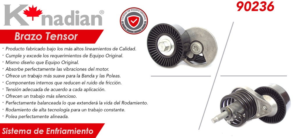 POLEA TENSORA ALTERNADOR FD F-350 8C 5.8