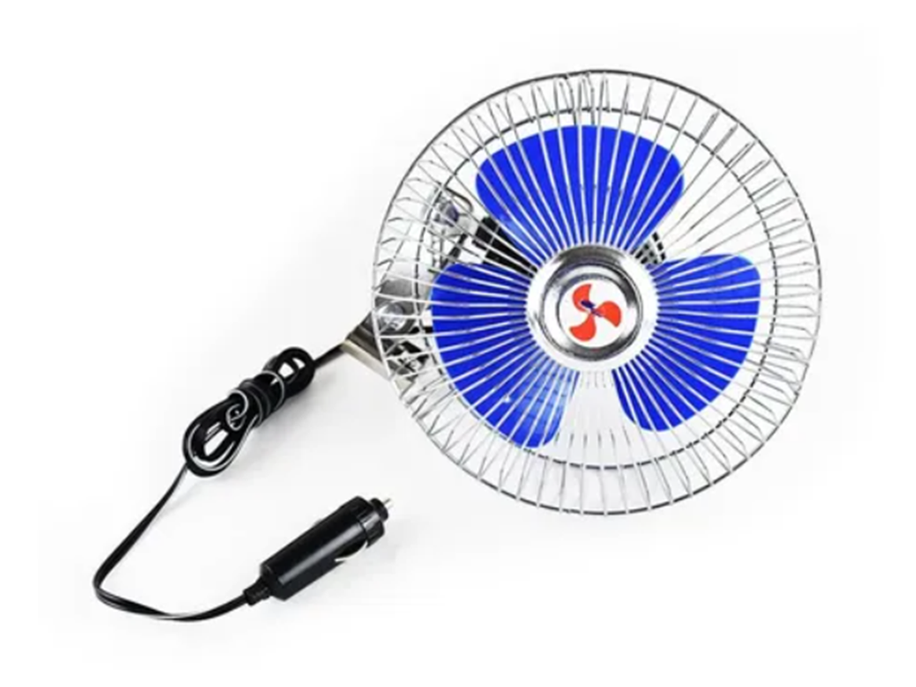 VENTILADOR DE PLASTICO UNIV 6 PULGADAS