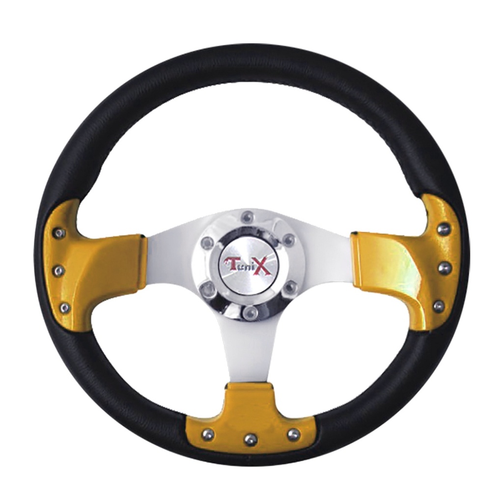 VOLANTE DEPORTIVO AMARILLO