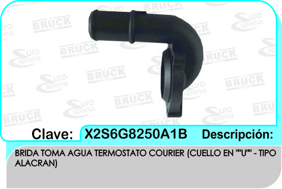 TOMA AGUA FD FIESTA COURIER KA TIPO ALACRAM