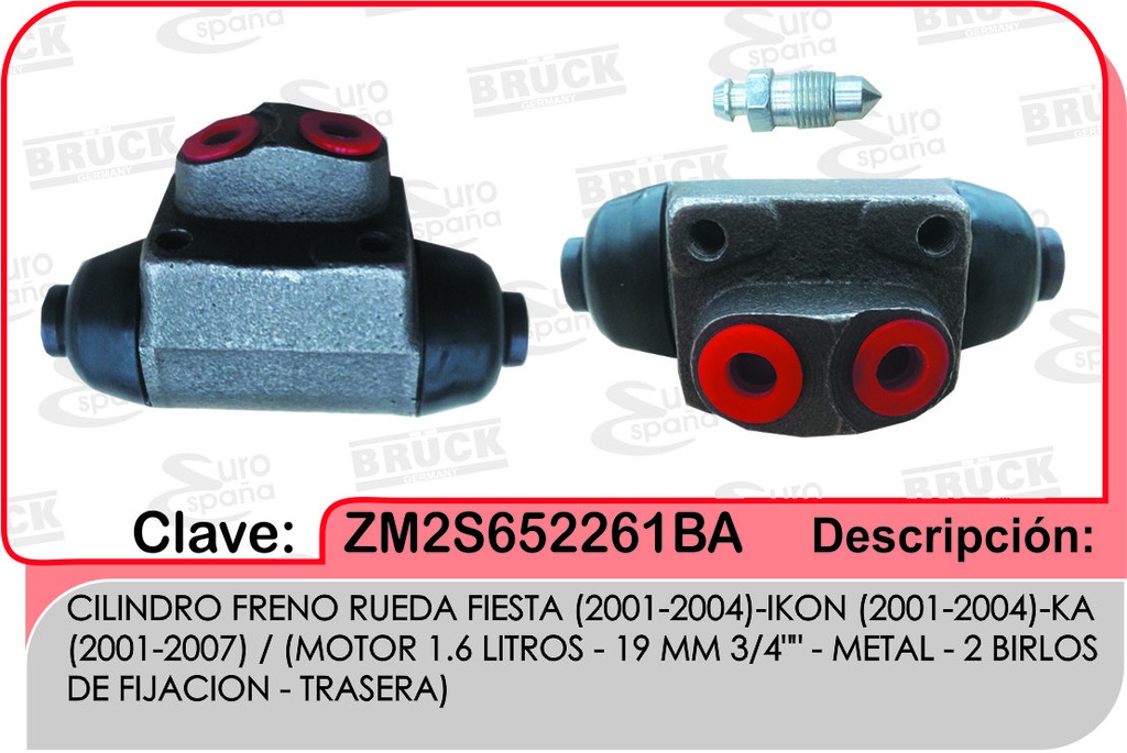 CILINDRO RUEDA FD FIESTA