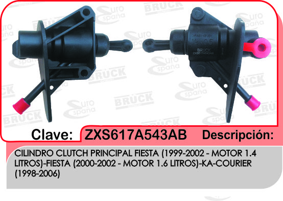 BOMBA CLUTCH FD FIESTA 99-02 SUPERIOR