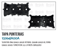 TAPA PUNTERIAS MOTOR NS SENTRA B16 07-12 X-TRAIL 08- ALTIMA 08-