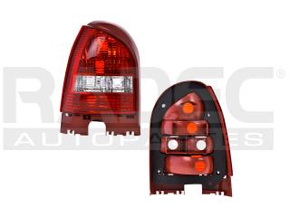 CALAVERA VW POINTER 00-05 BLANCO/ROJO DEPO IZQ