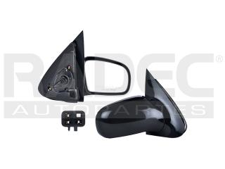 ESPEJO CV CAVALIER 4PTAS 95-05 DER C/BASE ELECTRICO NEGRO DE