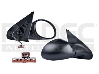 ESPEJO DG NEON DER 00-05 ELECTRICO NEGRO