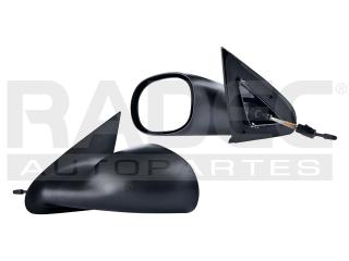 ESPEJO DG NEON IZQ 00-05 MANUAL NEGRO