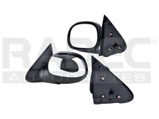 ESPEJO FD F-150/F-250 97-09/LOBO 97-03 IZQ MANUAL CROMADO DE