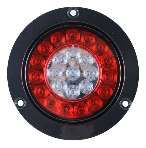 PLAFON REDONDO LED AZUL/ ROJO