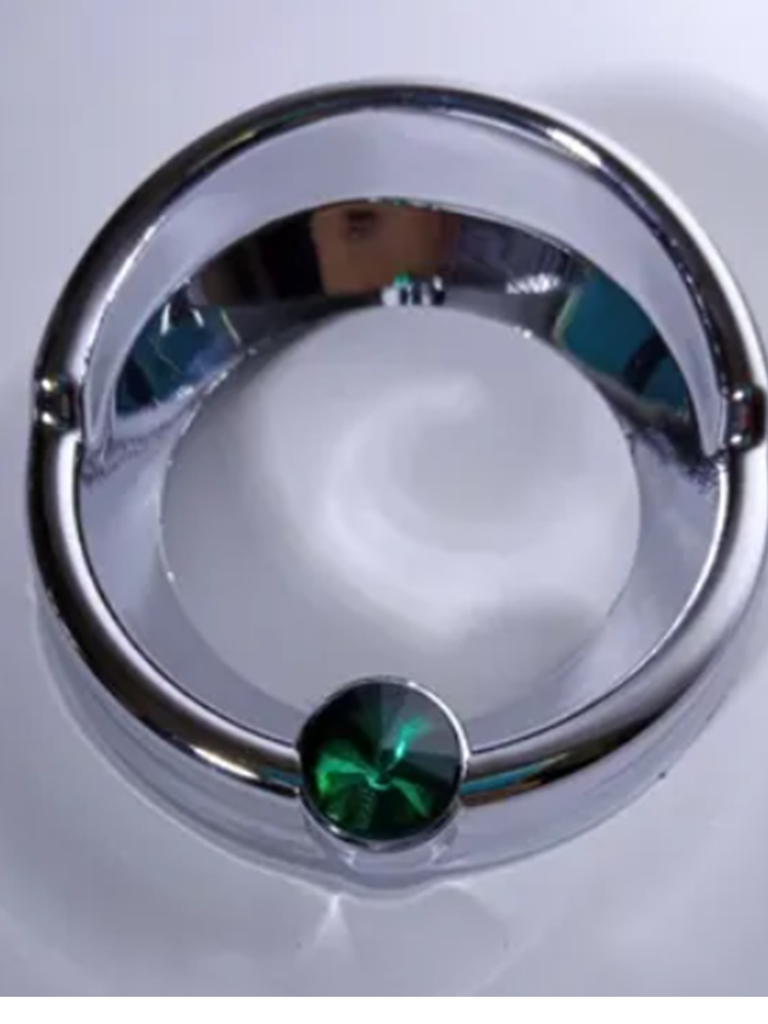 BISEL RELOJ VERDE DIAMANTE