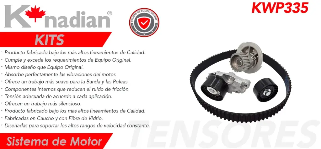 KIT DISTRIBUCION CV AVEO