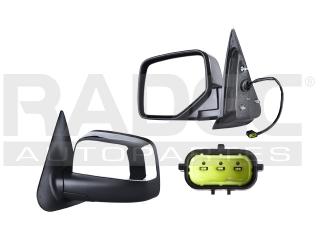 ESPEJO FD RANGER 05-09 IZQ ELECTRICO CROMADO*
