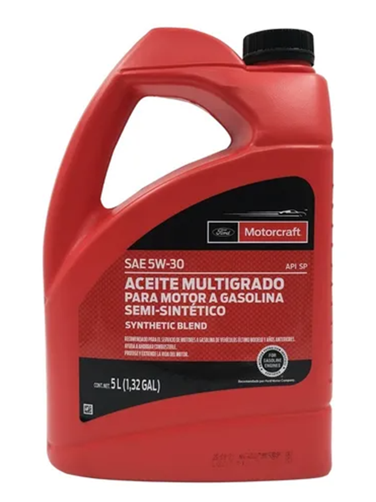 ACEITE MOTOR GASOLINA SINTETICO 5W30 5LTS