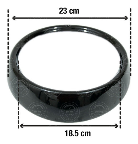 BISEL FARO VW SEDAN NEGRO