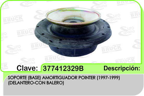 BASE AMORTIGUADOR DELANTERO VW POINTER 06-10 5011-EAGLE 7055-DAI