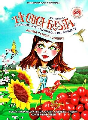 AROMA CARTON CHICA FRESA CEREZA