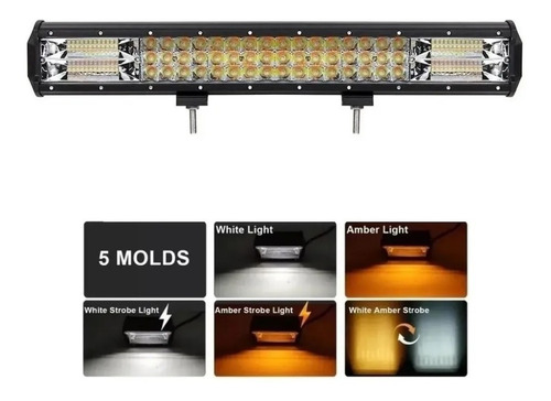 BARRA LED 96 BLANCO/AMBAR