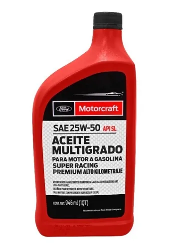 ACEITE MOTOR GASOLINA MULTIGRADO 25W50 1LTS