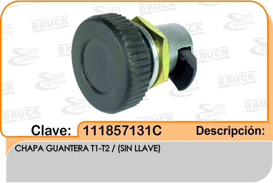 CHAPA GUANTERA VW SEDAN S/LLAVE