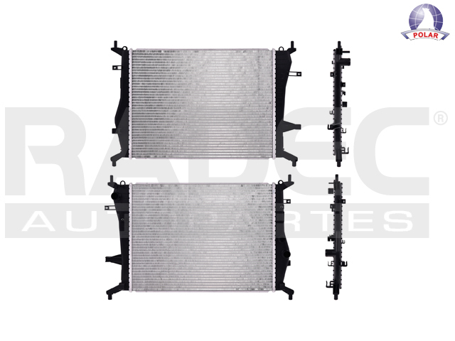 RADIADOR CV AVEO 18-22 L4 1.5 LTS C/AA STD 20 1/2X15 2/3X16MM ALUM SOLD POLAR