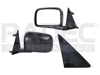 ESPEJO VW GOLF/JETTA 88-92 IZQ MANUAL NGO*
