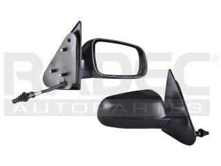 ESPEJO VW POINTER 4PTAS 00-09 DER C/CONTROL CORRUGADO NGO*

