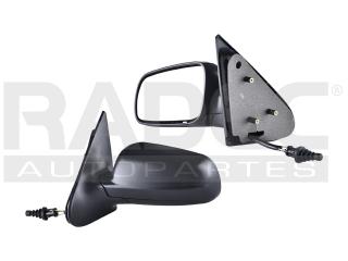 ESPEJO VW POINTER 4PTAS 00-09 IZQ C/CONTROL CORRUGADO NGO*
