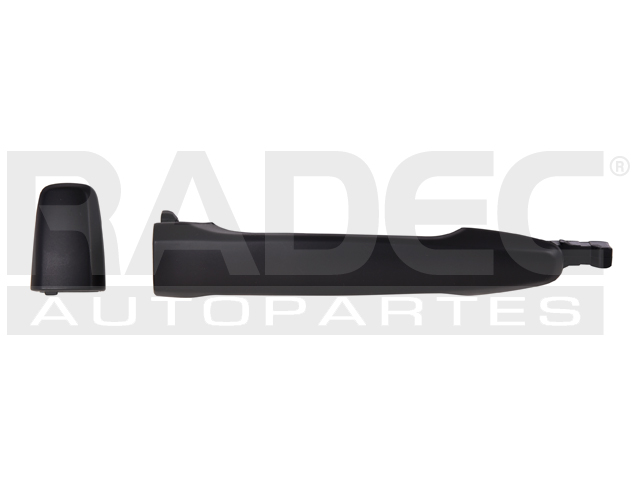 MANIJA EXTERIOR MT ASX TRASERA 13-15/LANCER TRASERA 08-16/OUTLANDER TRASERA 07-16 NEGRO PLSTIO LISA P/PINTAR DER
