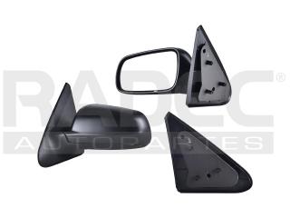 ESPEJO VW POINTER 2PTAS 00-09 IZQ MANUAL CORRUGADO NGO *
