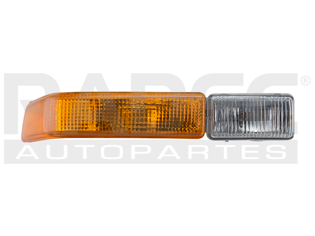 CUARTO FRONTAL CV BLAZER/S-10 98-04 AMBAR C/FARO DE NIEBLA T