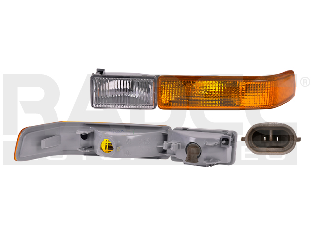 CUARTO FRONTAL CV BLAZER/S-10 98-04 AMBAR C/FARO DE NIEBLA T