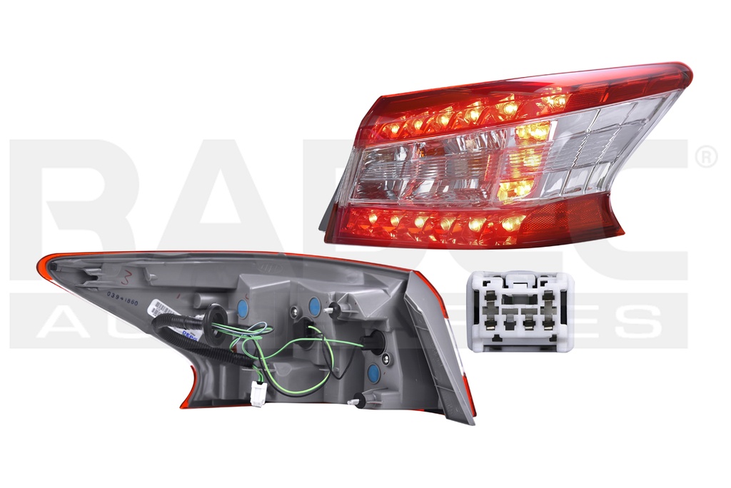 CALAVERA EXTERIOR NS SENTRA 13-16 C/LEDS DEPO DER