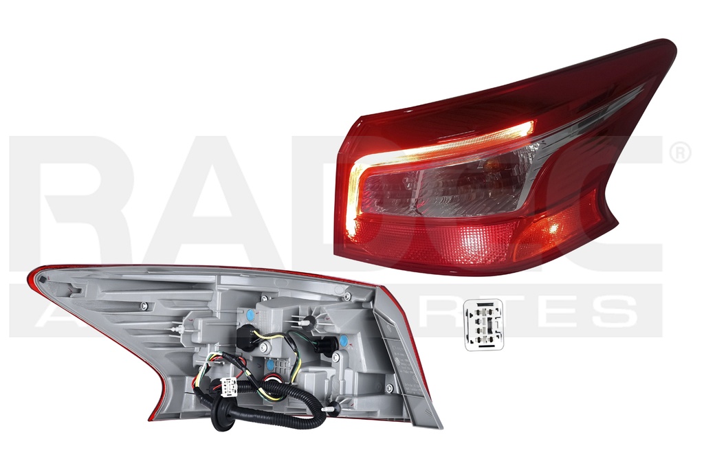CALAVERA NS SENTRA 17-19 EXTERIOR RH