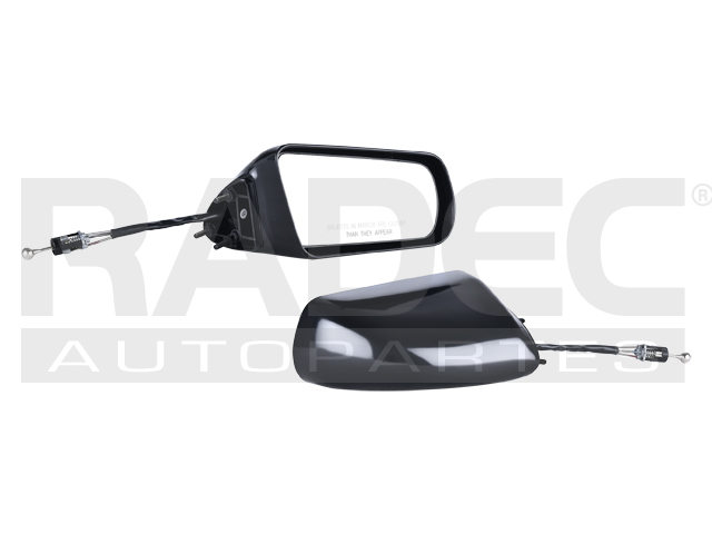 ESPEJO CV CAVALIER 4PTAS 90-94 DER S/BASE C/CONTROL NEGRO