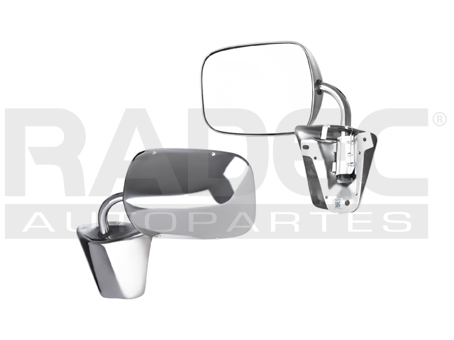 ESPEJO CV CHEYNE/CUSTM77-91/SUBRBN73-91 RH/LH C/BAS ACE.INOX