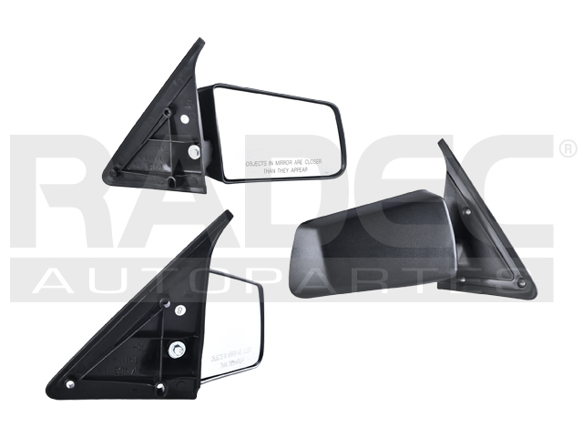 ESPEJO CV S-10/SONOMA 82-94 DER CHICO AMERICANO MANUAL NEGRO