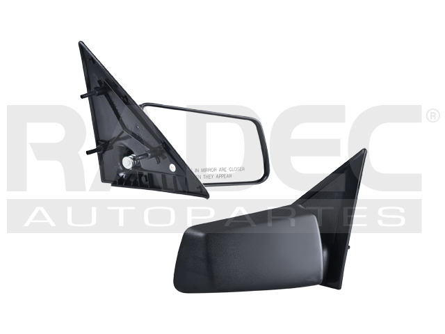 ESPEJO CV S-10/SONOMA 95-97 DER CHICO AMERICANO MANUAL NEGRO
