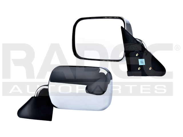 ESPEJO DG RAM 94-97 LH MANUAL CROMADO