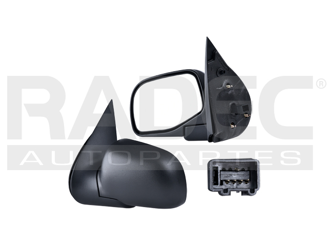 ESPEJO FD EXPLORER 02-05 IZQ ELECTRICO C/LUZ INFERIOR NEGRO
