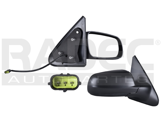 ESPEJO VW DERBY 99-09/IBIZA/CORDOBA 99-02 ELECTRICO NEGRO RH