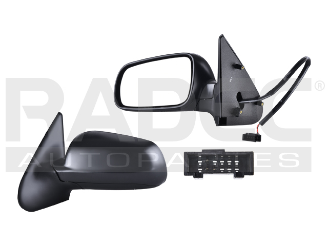 ESPEJO VW DERBY 99-09/IBIZA/CORDOBA 99-02 ELECTRICO NEGRO LH