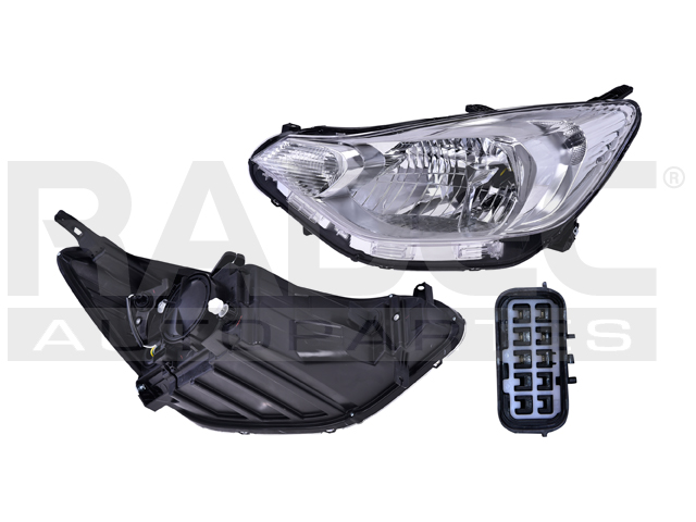 FARO CV AVEO 18-20 MANUAL/ELECTRICO S/MOTOR FONDO CROMADO S/