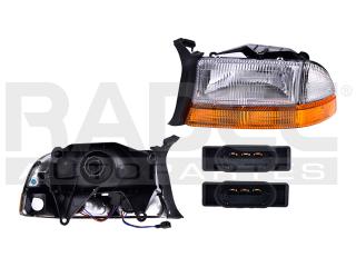 FARO DG DAKOTA 97-04/DURANGO 97-03 IZQ C/BASE C/CUARTO 
